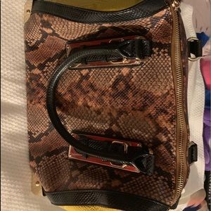 Tri color Aldo handbag